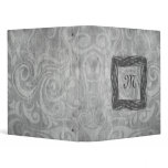 KRW Gothic Swirls Monogram Gray Binder/Album *