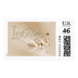 KRW Graceful Swans Love Wedding Stamps KRW Graceful Swans Love Wedding Stamps