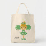 KRW Green Cheerleader Custom Party Tote Bag