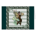 KRW Green Leaf Faery cards
