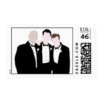 KRW Groomsmen Wedding Stamp