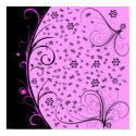 KRW Grunge Floral in Pink posters by KRWDesigns KRW Grunge Floral in Pink posters