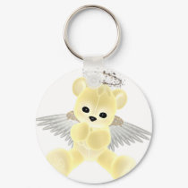KRW Guardian Angel Bear keychains