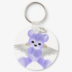 KRW Guardian Angel Bear keychain