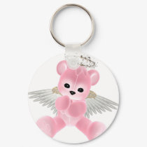 KRW Guardian Angel Bear keychains