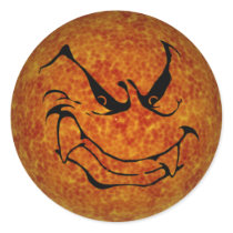 KRW Halloween Evil Moon Shadow stickers by krwhalloween KRW Halloween Evil Moon Shadow stickers