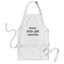 KRW Happy Fourth of July America aprons