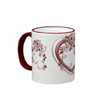 KRW Heart Mug by KRWDesigns KRW Heart Mug