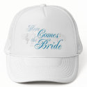 KRW Here Comes the Bride Hat by KRWWedding KRW Here Comes the Bride Hat