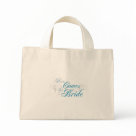 tinytote - KRW Here Comes the Bride Tote - Great for the bride to carry all her wedding info in, or to take with her to her fittings