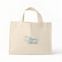 KRW Here Comes the Bride Tote bags