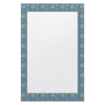 KRW Holiday Denim Snowflake Stationery