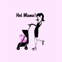 KRW Hot Mama - Pink t-shirts