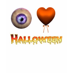 KRW I Love Halloween Kid's shirt