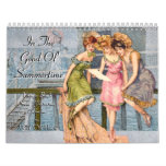 KRW In the Good Ol' Summertime Vintage 2009 Wall Calendar