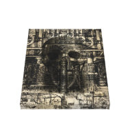 KRW Industrial Death Sci-Fi Art Wrapped Canvas wrappedcanvas