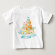 KRW Infant's Sandcastle Shirt by KRWDesigns KRW Infant's Sandcastle Shirt