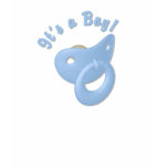 KRW It's a Boy Pacifier Maternity Tee Shirts