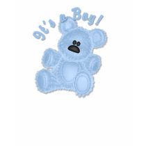 KRW It's a Boy Teddy Bear Maternity t-shirts
