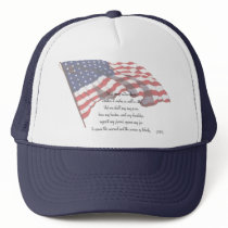KRW J F Kennedy Quote hats