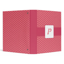 KRW Japanese Pattern Monogram School Binder *
