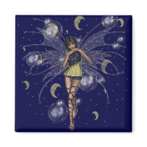 KRW Kiri - Celestial Faery - Brunette magnets by KRWDesigns KRW Kiri - Celestial Faery - Brunette magnets