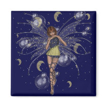 KRW Kiri - Celestial Faery - Red Head magnets