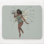 KRW Kiss the Frog African American Faery Mousepad