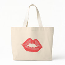 KRW Kiss Tote Bag by KRWDesigns KRW Kiss Tote Bag