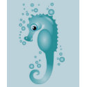 KRW Ladies Cute Seahorse T-Shirt