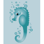 KRW Ladies Cute Seahorse T-Shirt