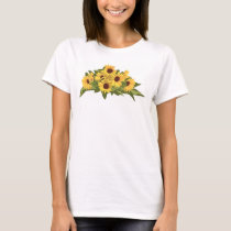 KRW Ladie's Sunflower Shirt by KRWDesigns KRW Ladie's Sunflower Shirt