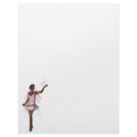 KRW Lana African American Fairy Fantasy Letterhead