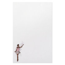 KRW Lana African American Fairy Fantasy Stationery