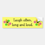 KRW Laugh Bumper Stickers