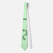 KRW Leaf Motif Retro Tie by KRWDesigns KRW Leaf Motif Retro Tie