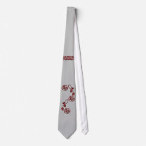 KRW Leaf Motif Retro Tie