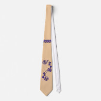 KRW Leaf Motif Retro Tie