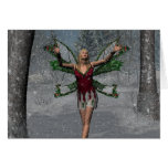 KRW Let It Snow Christmas Faery Card
