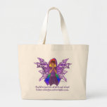 KRW LGBT Acceptance Red Head Faery Tote Bag