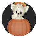 KRW Lil Scardy Cat Halloween - Customized stickers by krwhalloween KRW Lil Scardy Cat Halloween - Customized stickers