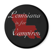 KRW Louisiana is for Vampires magnets
