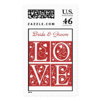 KRW Love Blocks Custom Wedding Stamp by KRWWedding KRW Love Blocks Custom Wedding Stamp