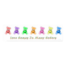KRW Love Comes in Many Colors posters by KRWDesigns KRW Love Comes in Many Colors posters