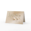 KRW Love Swans Custom Wedding Invitation cards
