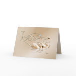 KRW Love Swans Custom Wedding Invitation Card