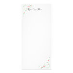 KRW Lovely Pink Floral Custom Rack Cards