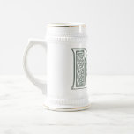 KRW - M - Celtic Monogrammed Stein mugs
