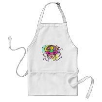KRW Mardi Gras Festival Mask aprons