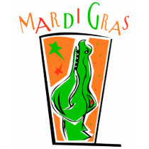 KRW Mardi Gras Gator t-shirts by KRWDesigns KRW Mardi Gras Gator t-shirts